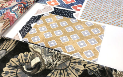Now Available: All New Customizable Stacy Garcia Blue Label Fabrics through LebaTex
